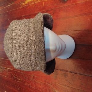 Emstate Gray Combat Cap with Ear Flaps Sz L